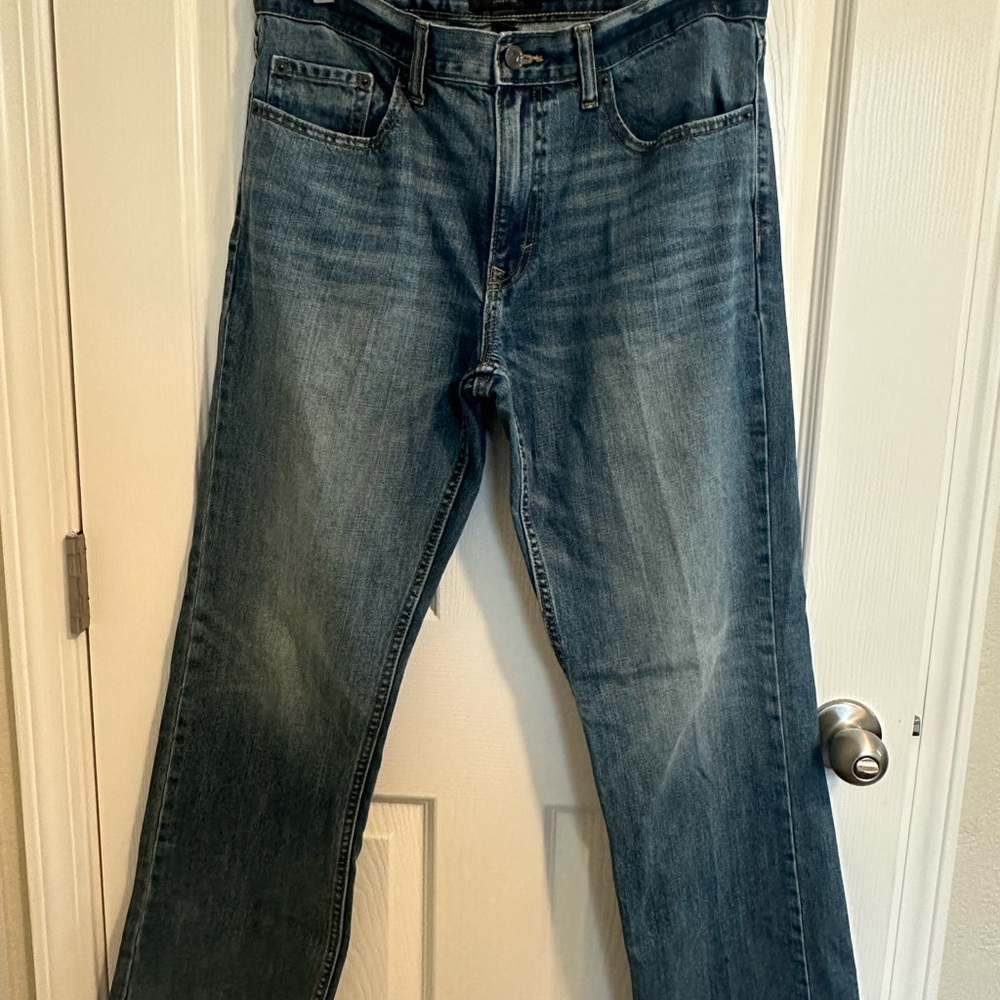 Banana Republic Men's Straight Blue Jeans